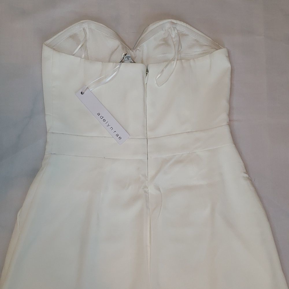 Adelyn Rae Women's Julian Strapless Culotte Jumpsuit - Picture 3 of 7